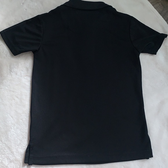 Izod Black Polo Shirt Boys Small 8 EUC - Picture 8 of 10